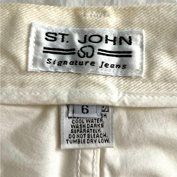 ST JOHN Vintage Jeans Size 6 - Picture 5 of 5